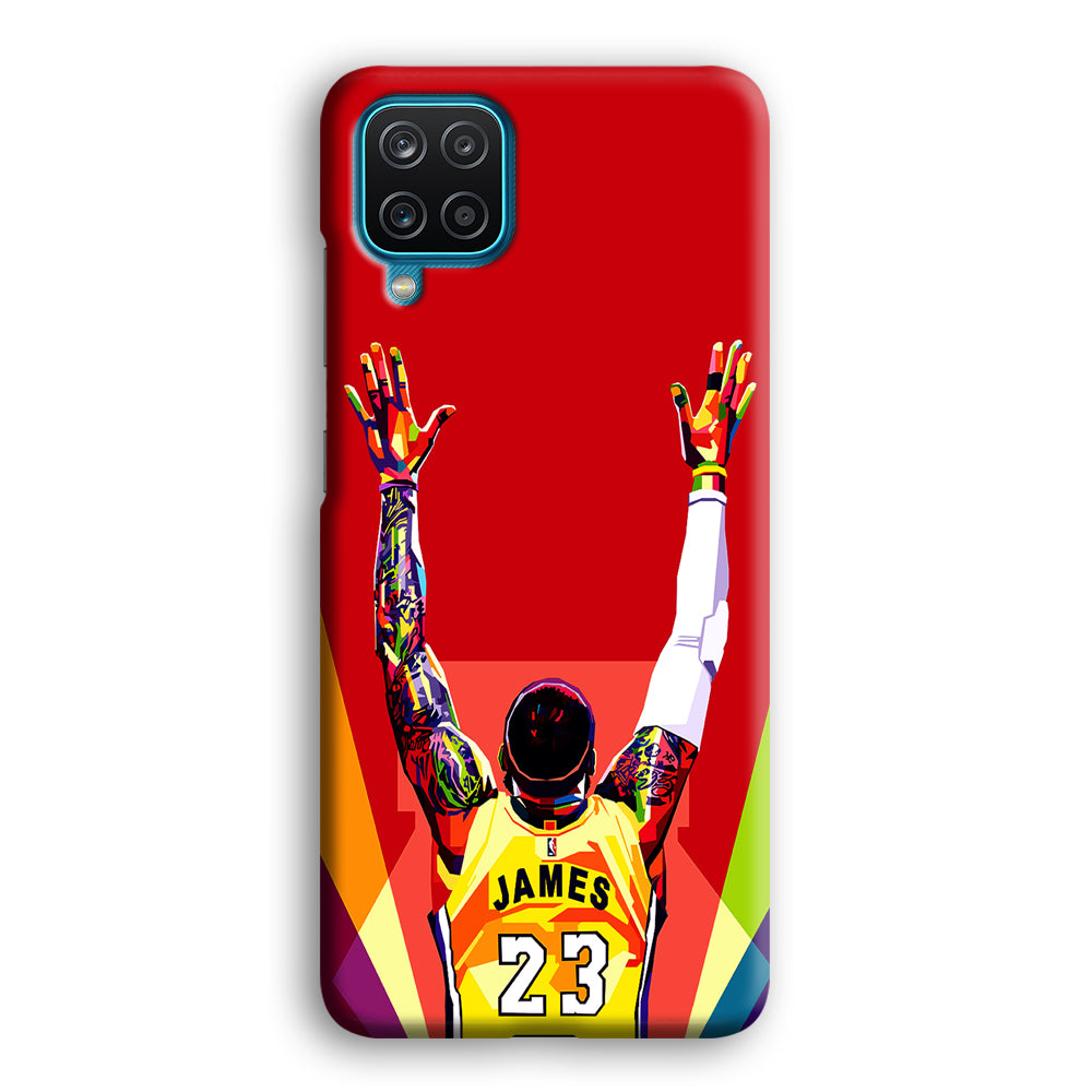 Lebron James Colorful Pop Art Samsung Galaxy A12 Case-Phone Case-3D Case-Altracase