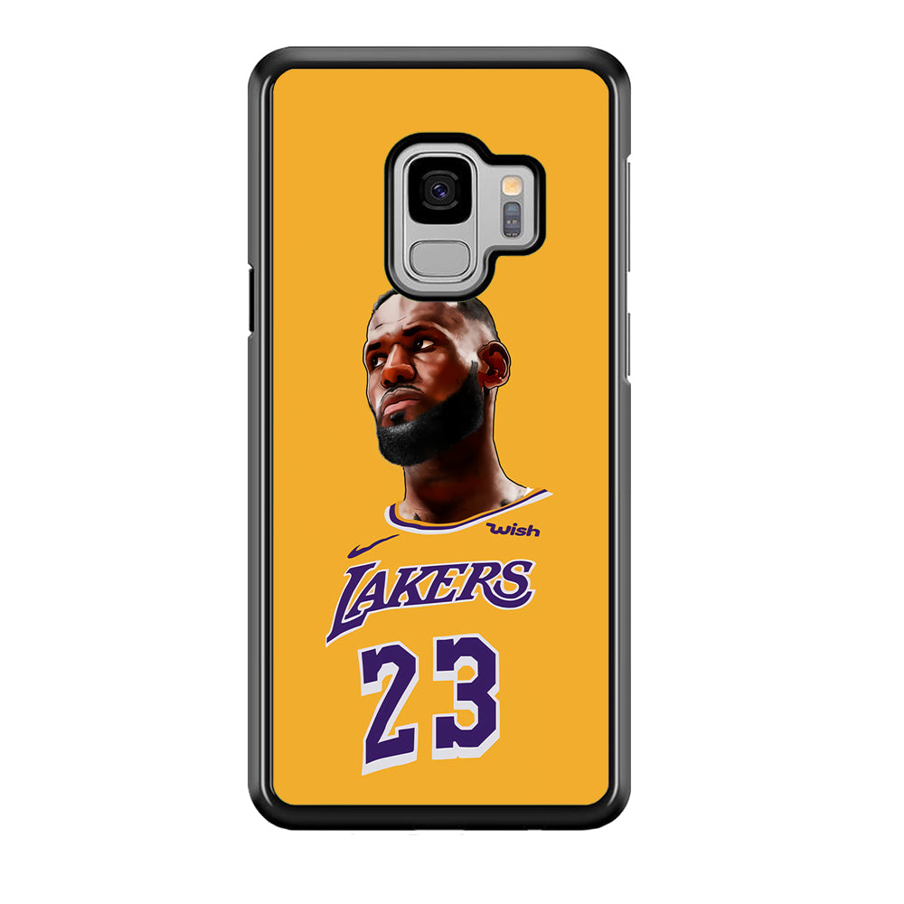 Lebron James Lakers Samsung Galaxy S9 Case-Phone Case-Tempered Glass Case-Altracase