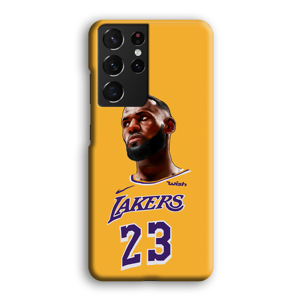Lebron James Lakers Samsung Galaxy S21 Ultra Case-Phone Case-3D Case-Altracase