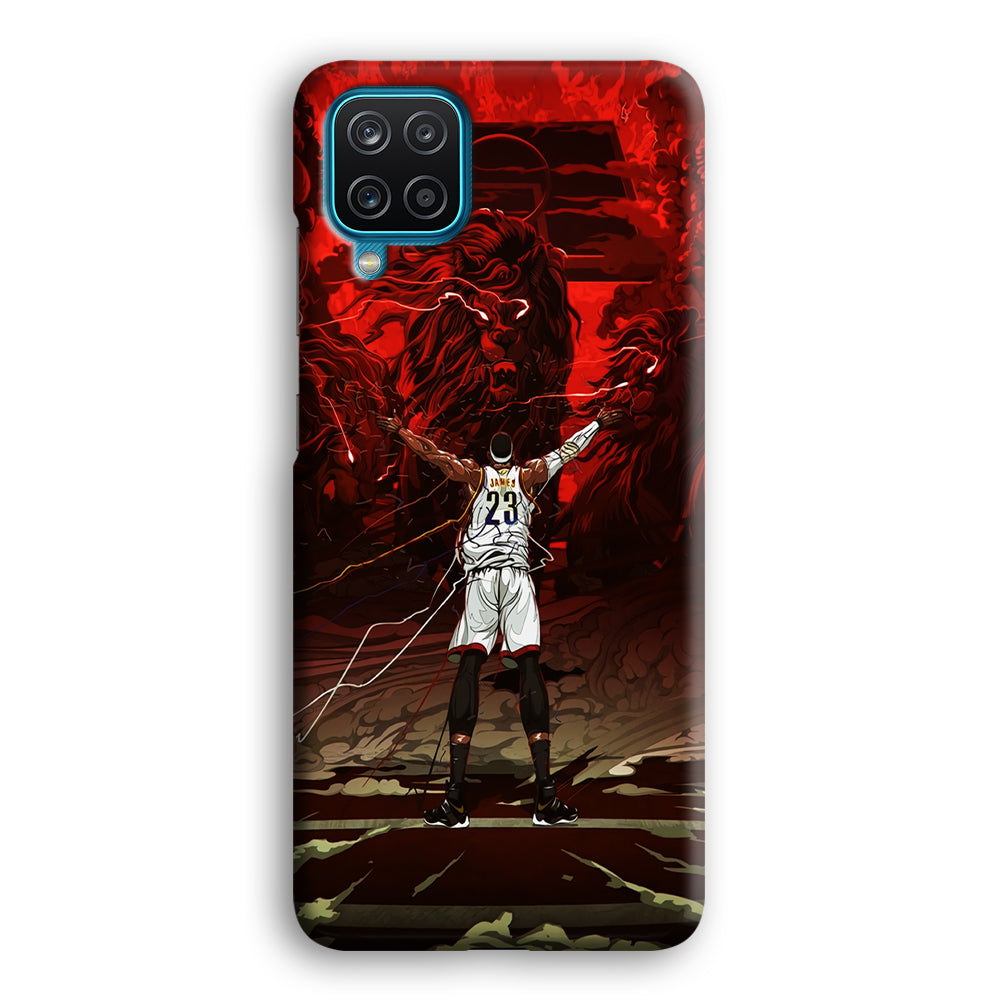 Lebron James Lion Art Samsung Galaxy A12 Case-Phone Case-3D Case-Altracase