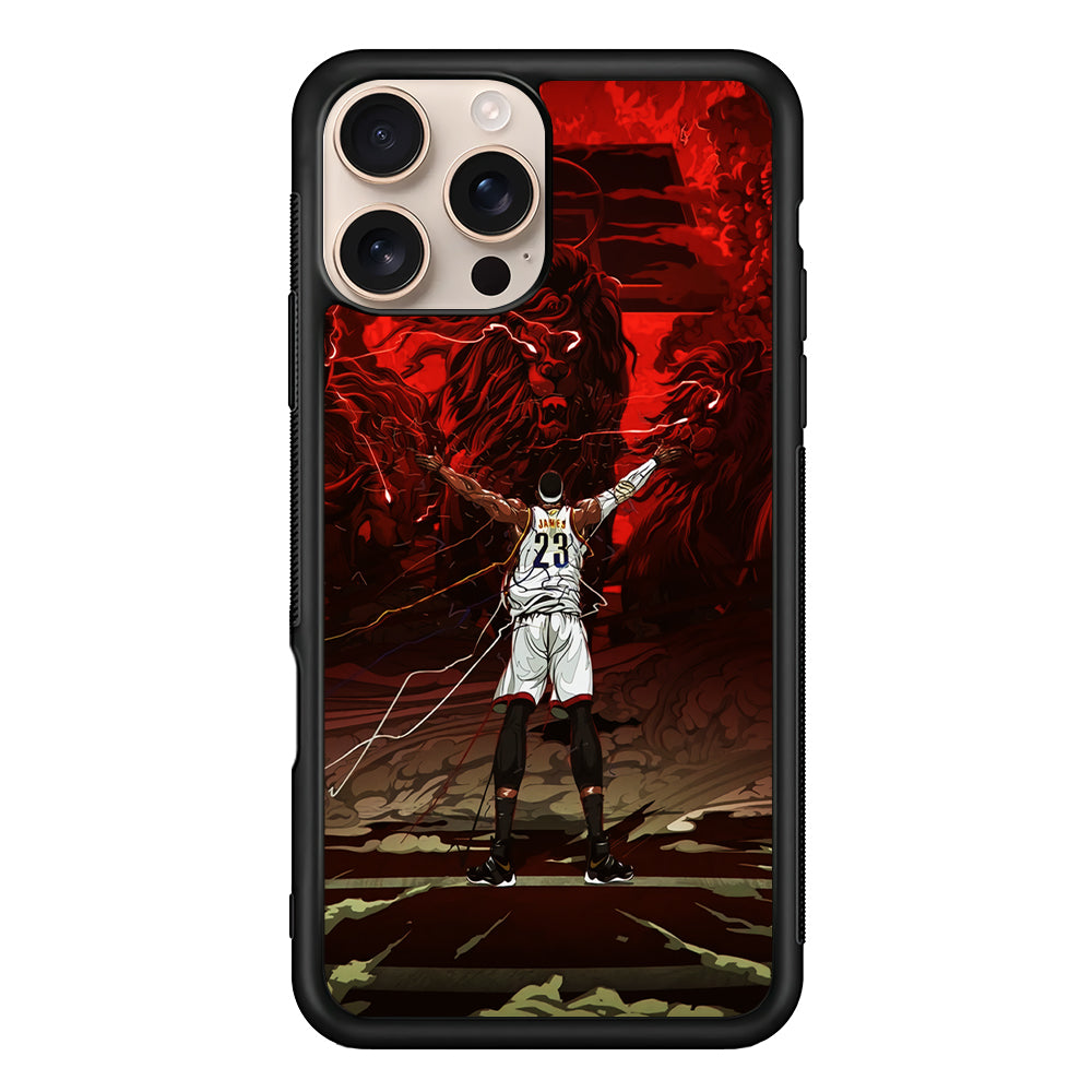Lebron James Lion Art iPhone 16 Pro Case - Altracase