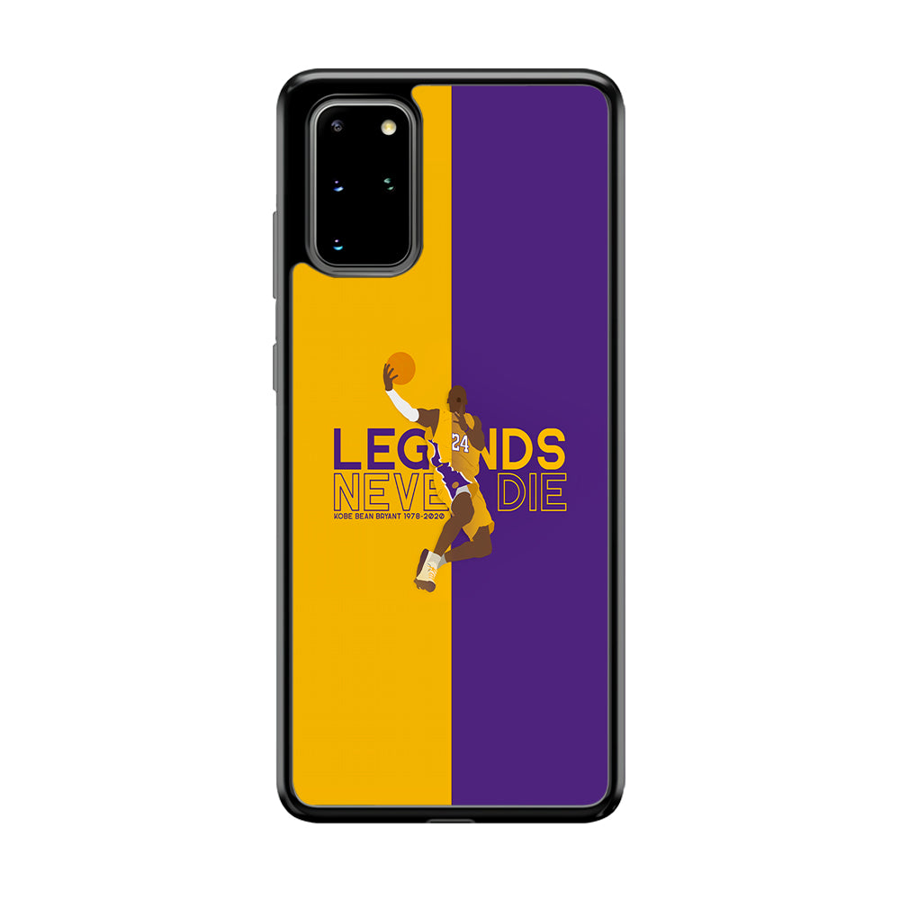 Legend Kobe Bryant 24 Lakers Samsung Galaxy S20 Plus Case-Phone Case-Tempered Glass Case-Altracase