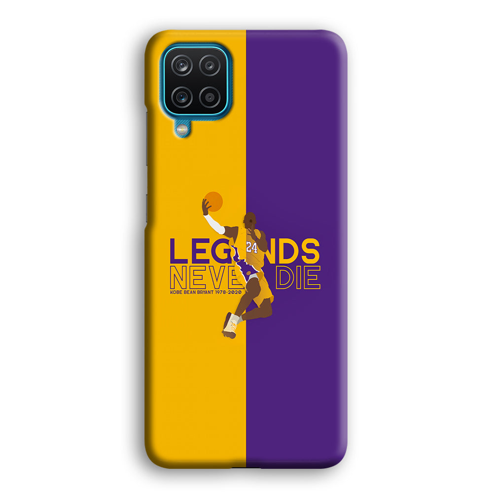 Legend Kobe Bryant 24 Lakers Samsung Galaxy A12 Case-Phone Case-3D Case-Altracase