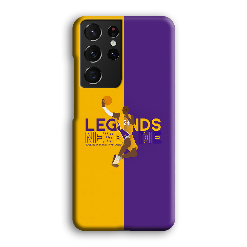 Legend Kobe Bryant 24 Lakers Samsung Galaxy S21 Ultra Case-Phone Case-3D Case-Altracase