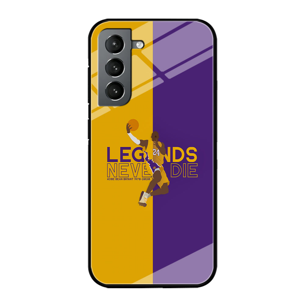 Legend Kobe Bryant 24 Lakers Samsung Galaxy S22 Case-Phone Case-Tempered Glass Case-Altracase