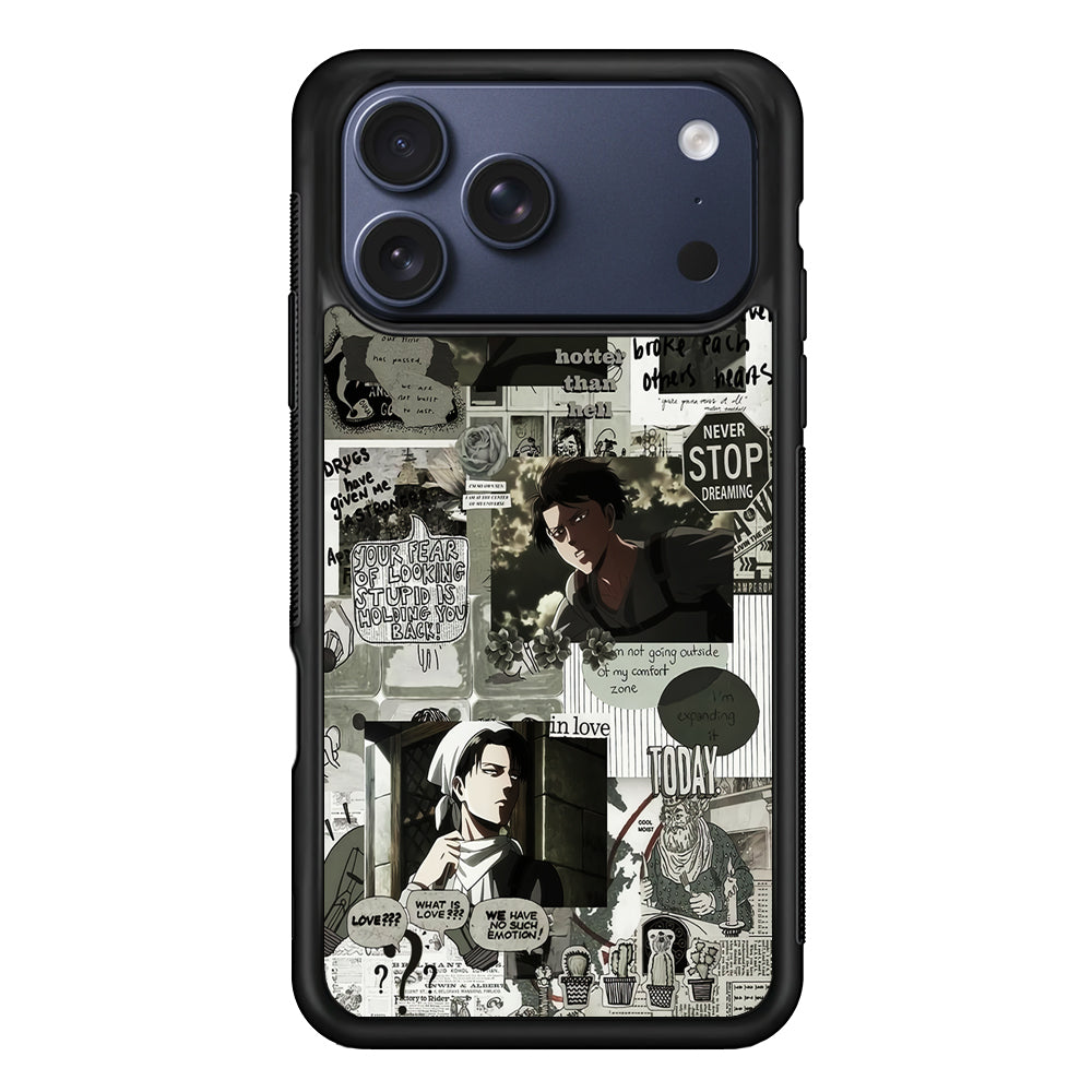 Levi Ackerman Aesthetic iPhone 17 Pro Max Case - Altracase