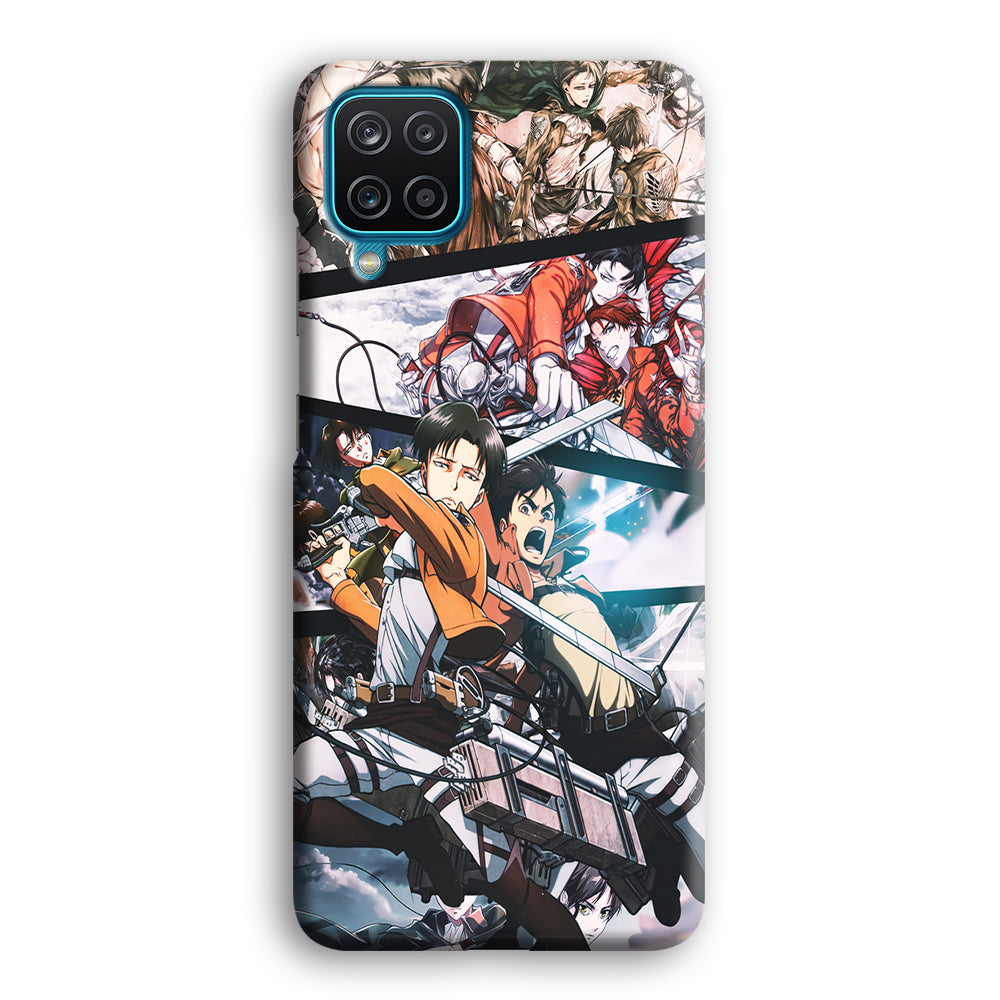 Levi Eren Collage Samsung Galaxy A12 Case-Phone Case-3D Case-Altracase