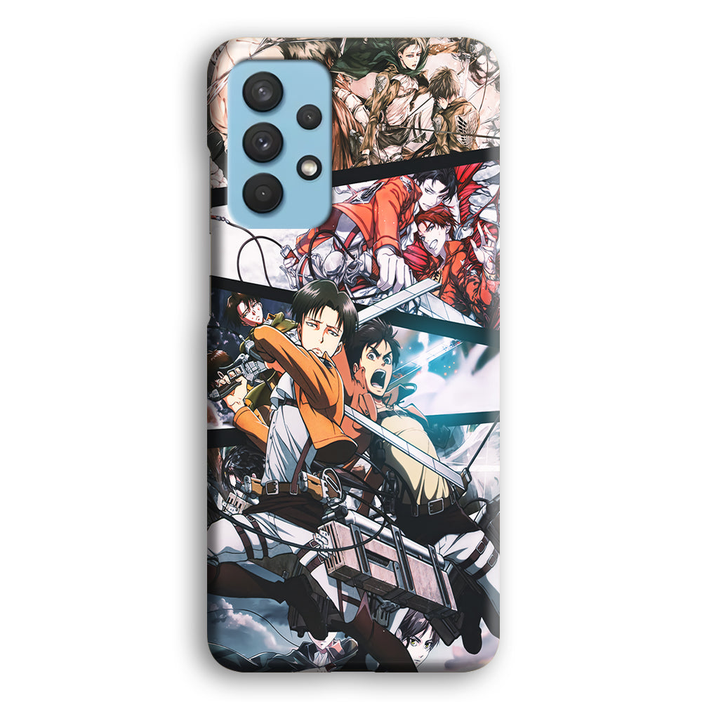 Levi Eren Collage Samsung Galaxy A32 Case-Phone Case-3D Case-Altracase