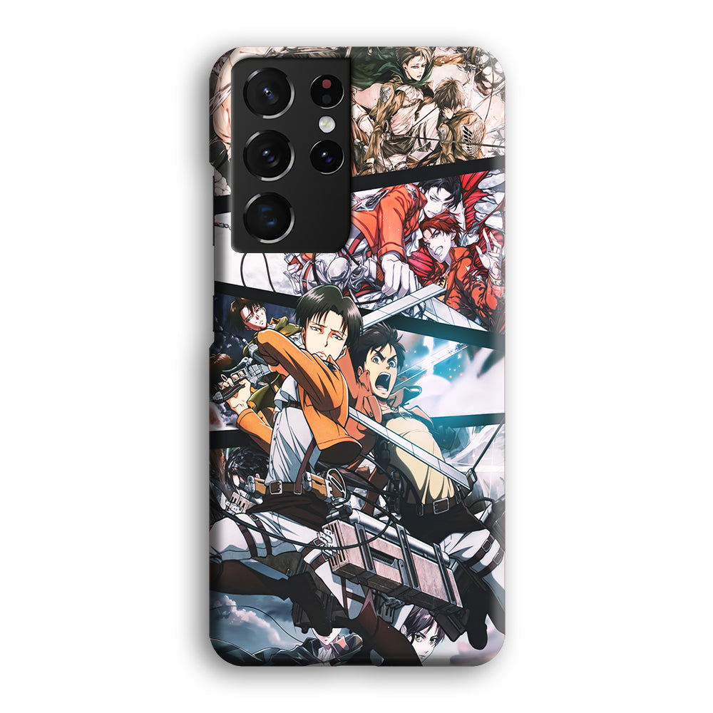 Levi Eren Collage Samsung Galaxy S21 Ultra Case-Phone Case-3D Case-Altracase