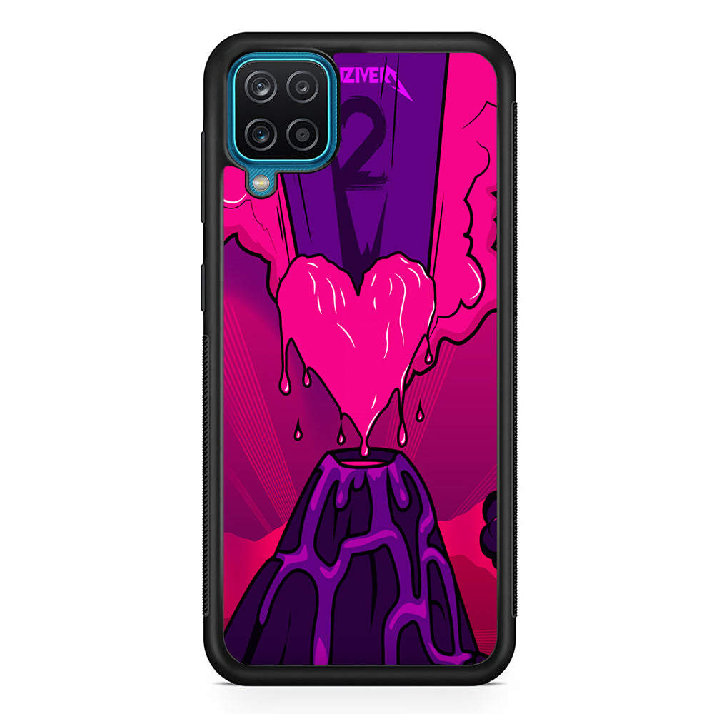Lil Uzi Vert Cover Art Samsung Galaxy A12 Case-Phone Case-Rubber Black (2D Case)-Altracase