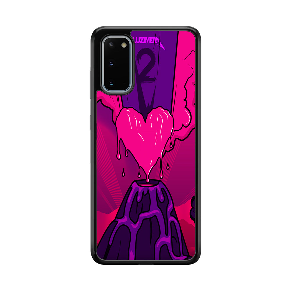 Lil Uzi Vert Cover Art Samsung Galaxy S20 Case-Phone Case-Rubber Black (2D Case)-Altracase