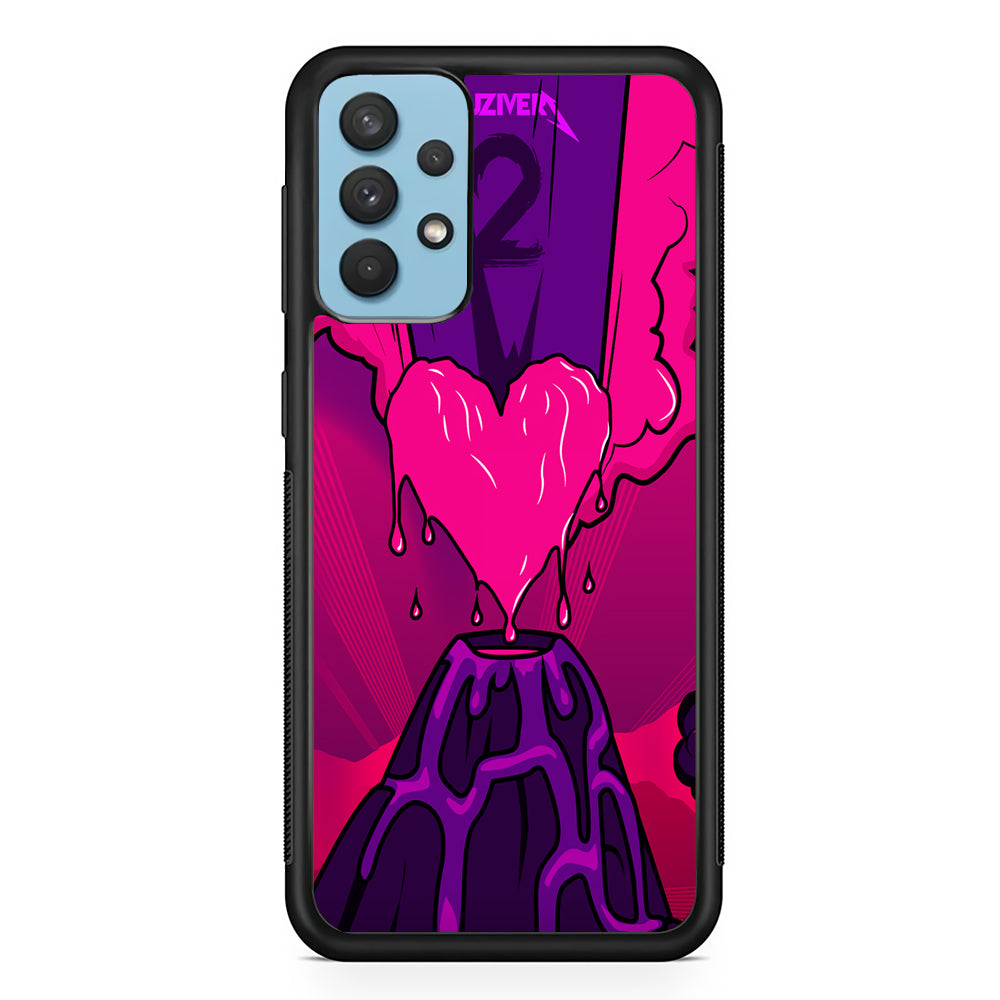 Lil Uzi Vert Cover Art Samsung Galaxy A32 Case-Phone Case-Rubber Black (2D Case)-Altracase