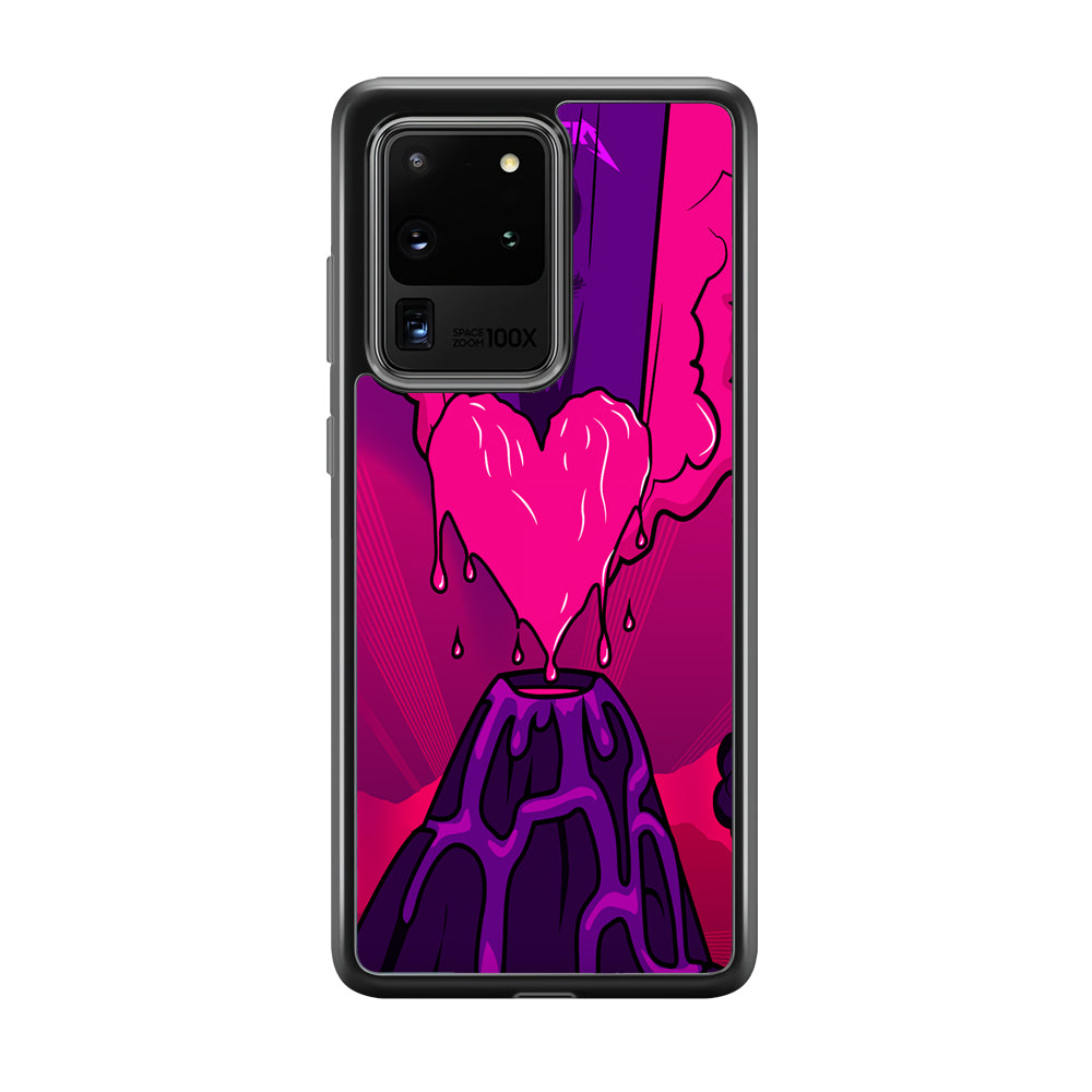 Lil Uzi Vert Cover Art Samsung Galaxy S20 Ultra Case-Phone Case-Rubber Black (2D Case)-Altracase