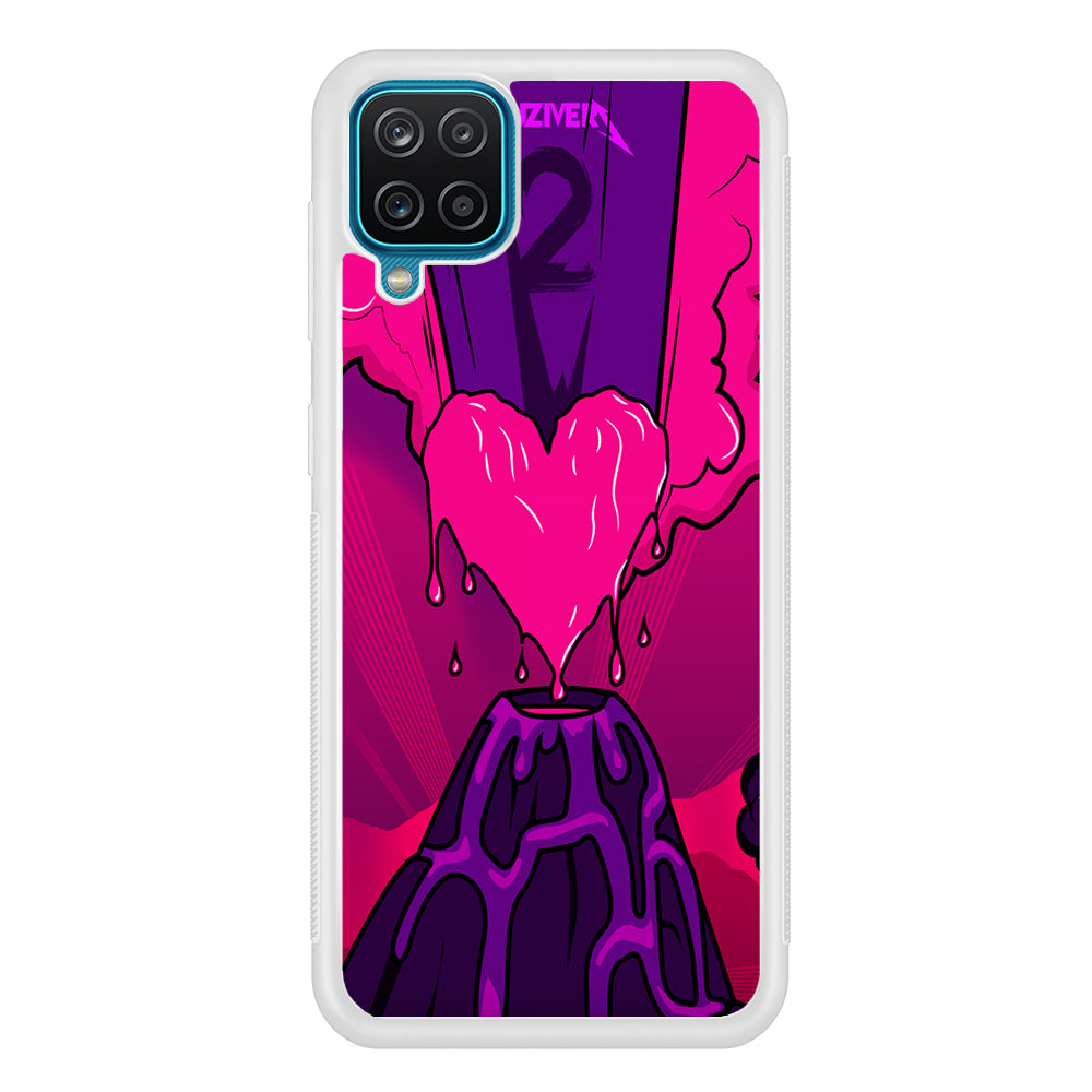 Lil Uzi Vert Cover Art Samsung Galaxy A12 Case-Phone Case-Rubber White (2D Case)-Altracase