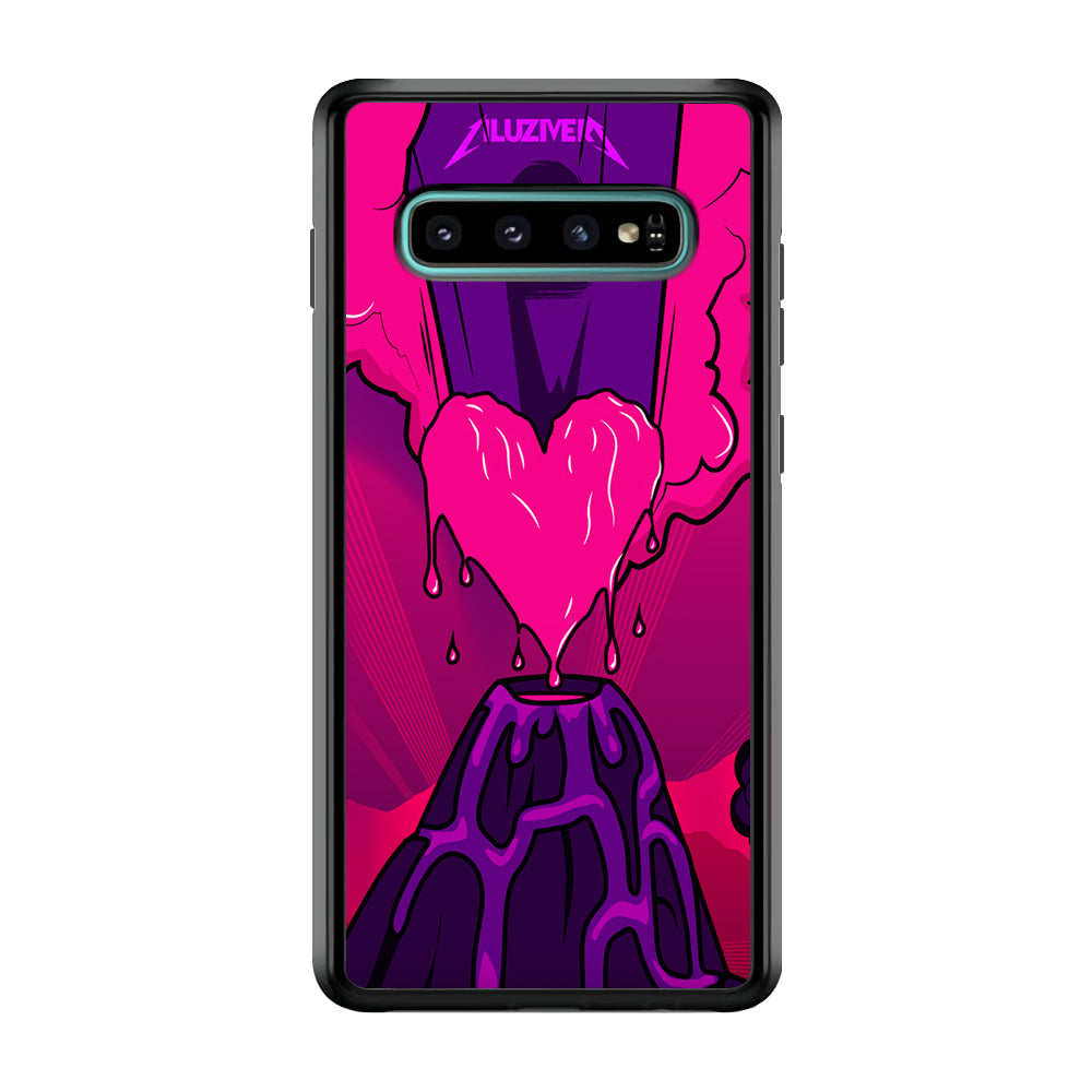Lil Uzi Vert Cover Art Samsung Galaxy S10 Plus Case-Phone Case-Rubber Black (2D Case)-Altracase