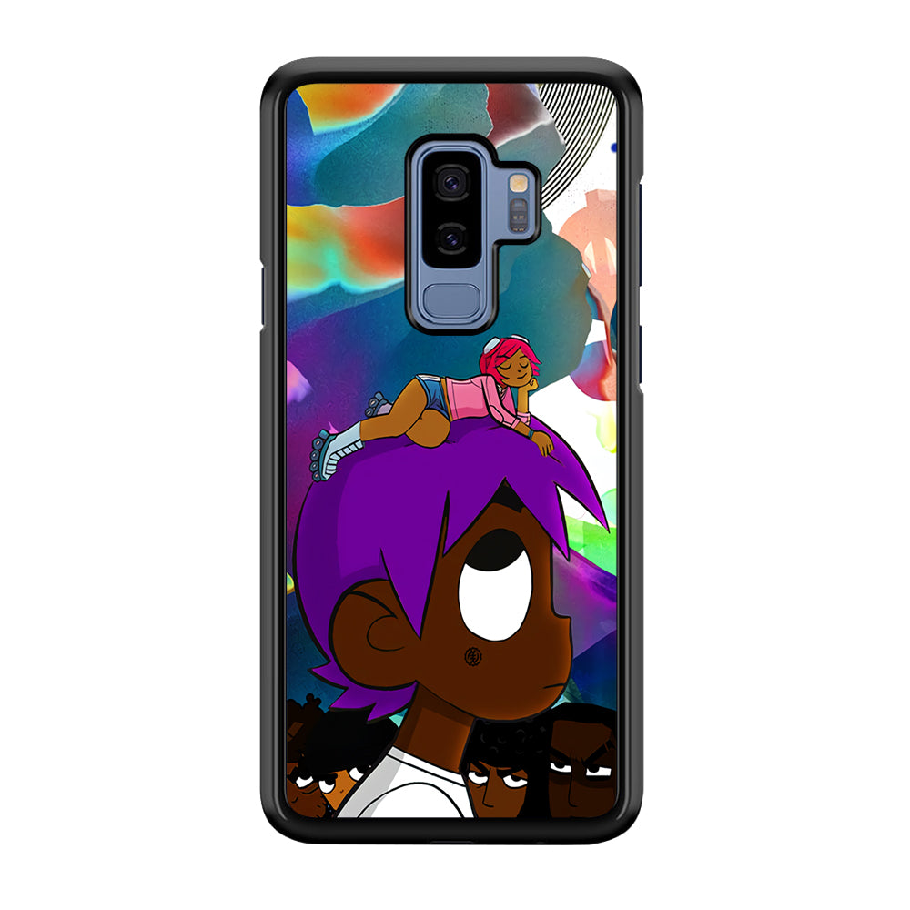 Lil Uzi Vert VS The World Samsung Galaxy S9 Plus Case-Phone Case-Rubber Black (2D Case)-Altracase