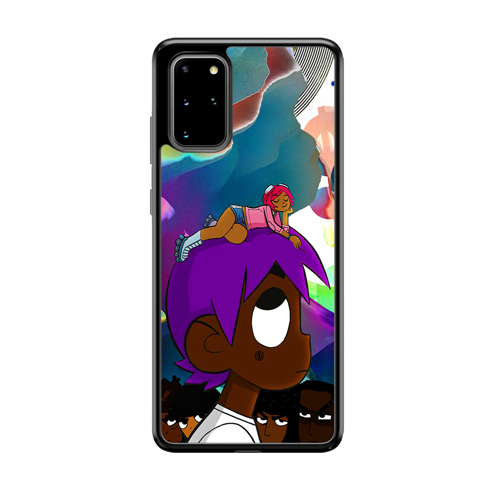 Lil Uzi Vert VS The World Samsung Galaxy S20 Plus Case-Phone Case-Rubber Black (2D Case)-Altracase