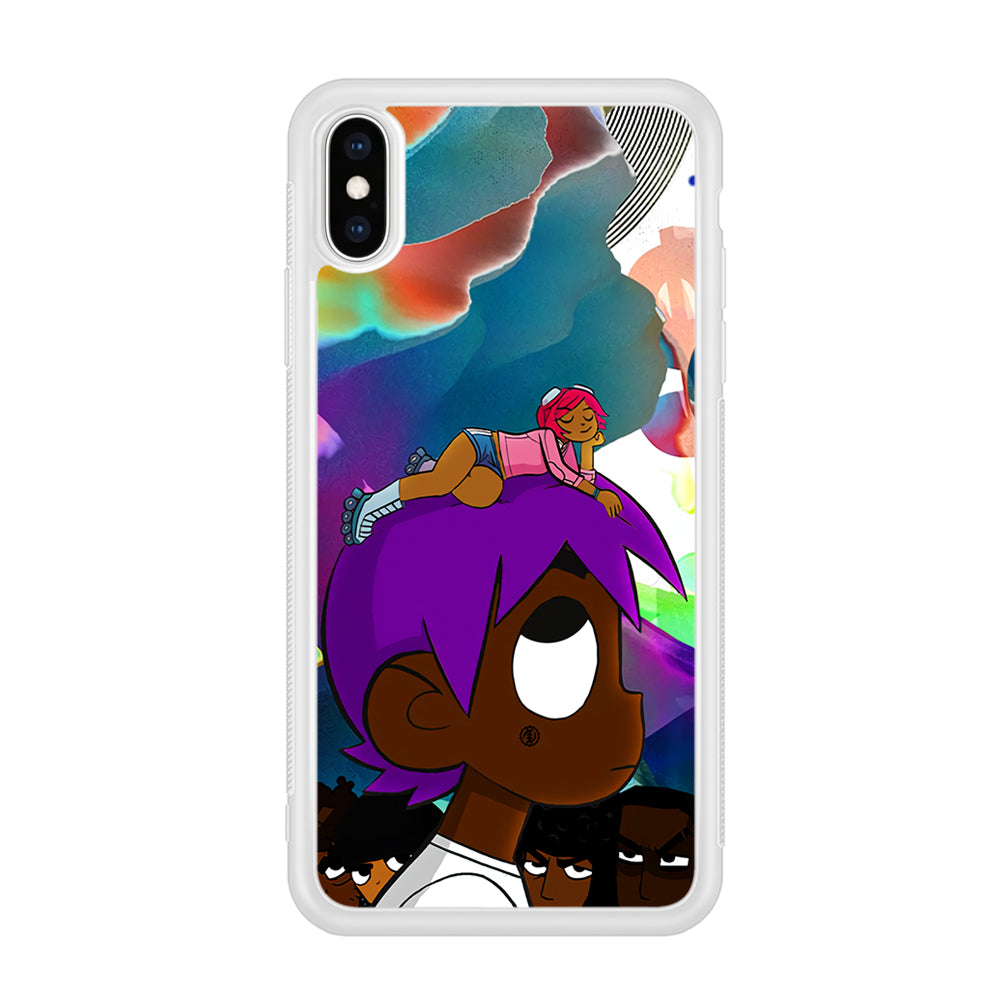 Lil Uzi Vert VS The World iPhone Xs Case-Phone Case-Rubber White (2D Case)-Altracase