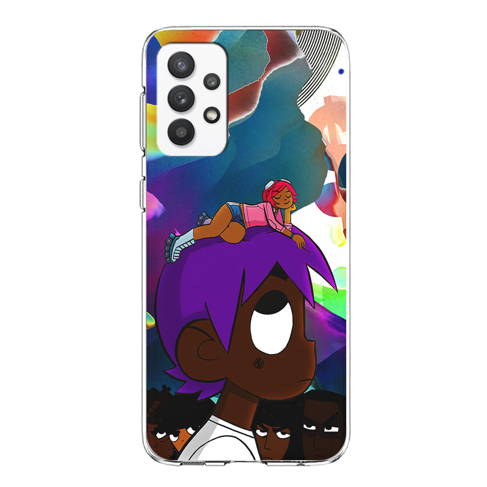 Lil Uzi Vert VS The World Samsung Galaxy A32 Case-Phone Case-Clear Soft Case-Altracase