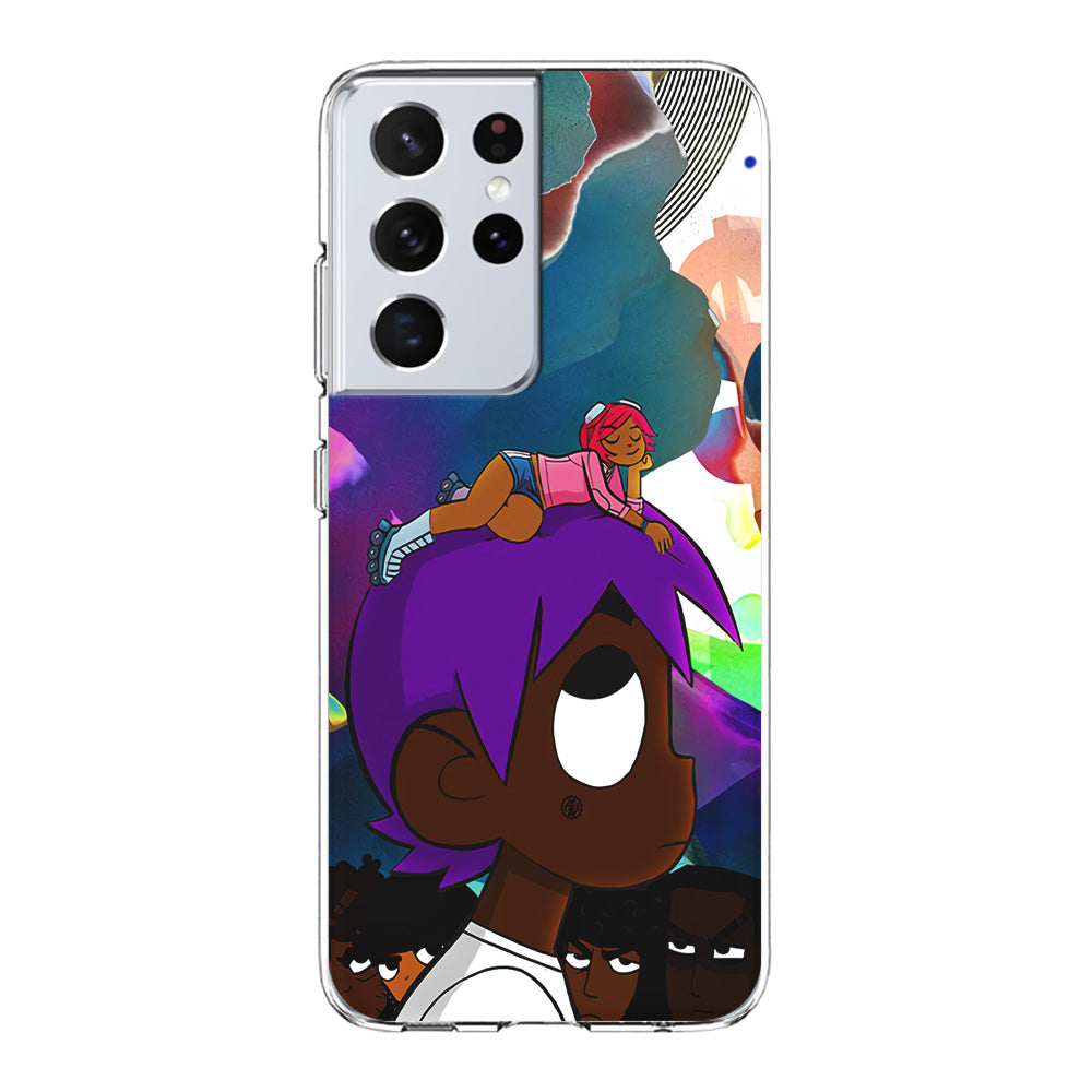 Lil Uzi Vert VS The World Samsung Galaxy S21 Ultra Case-Phone Case-Clear Soft Case-Altracase