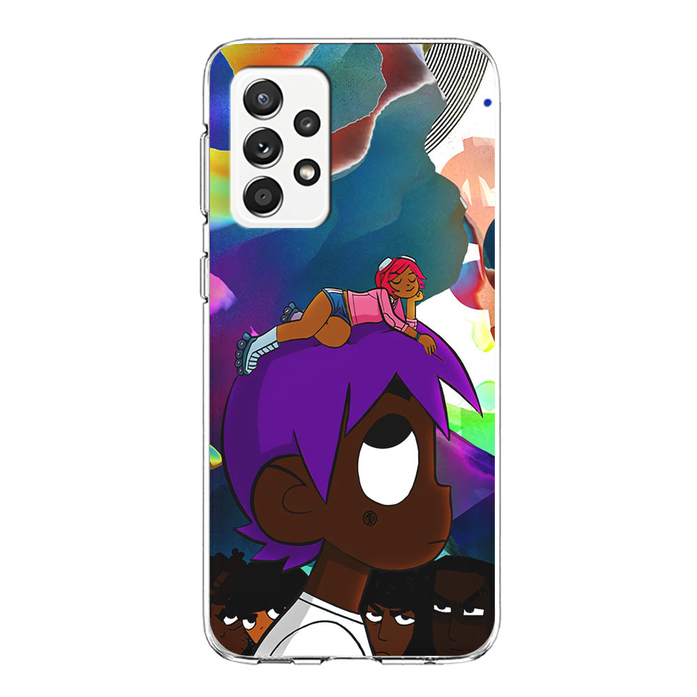 Lil Uzi Vert VS The World Samsung Galaxy A72 Case-Phone Case-Clear Soft Case-Altracase