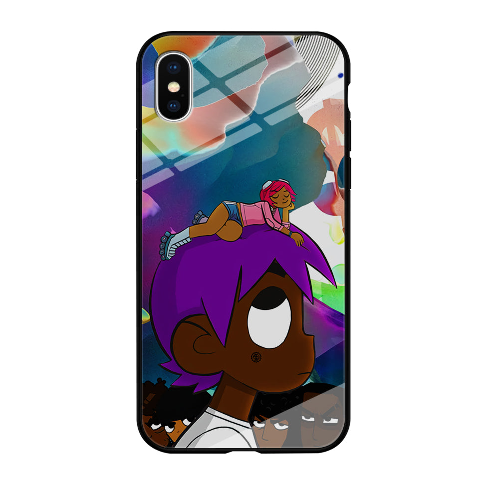 Lil Uzi Vert VS The World iPhone X Case-Phone Case-Tempered Glass Case-Altracase