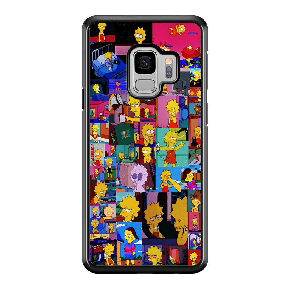 Lisa Simpson Aesthetic Samsung Galaxy S9 Case-Phone Case-Tempered Glass Case-Altracase