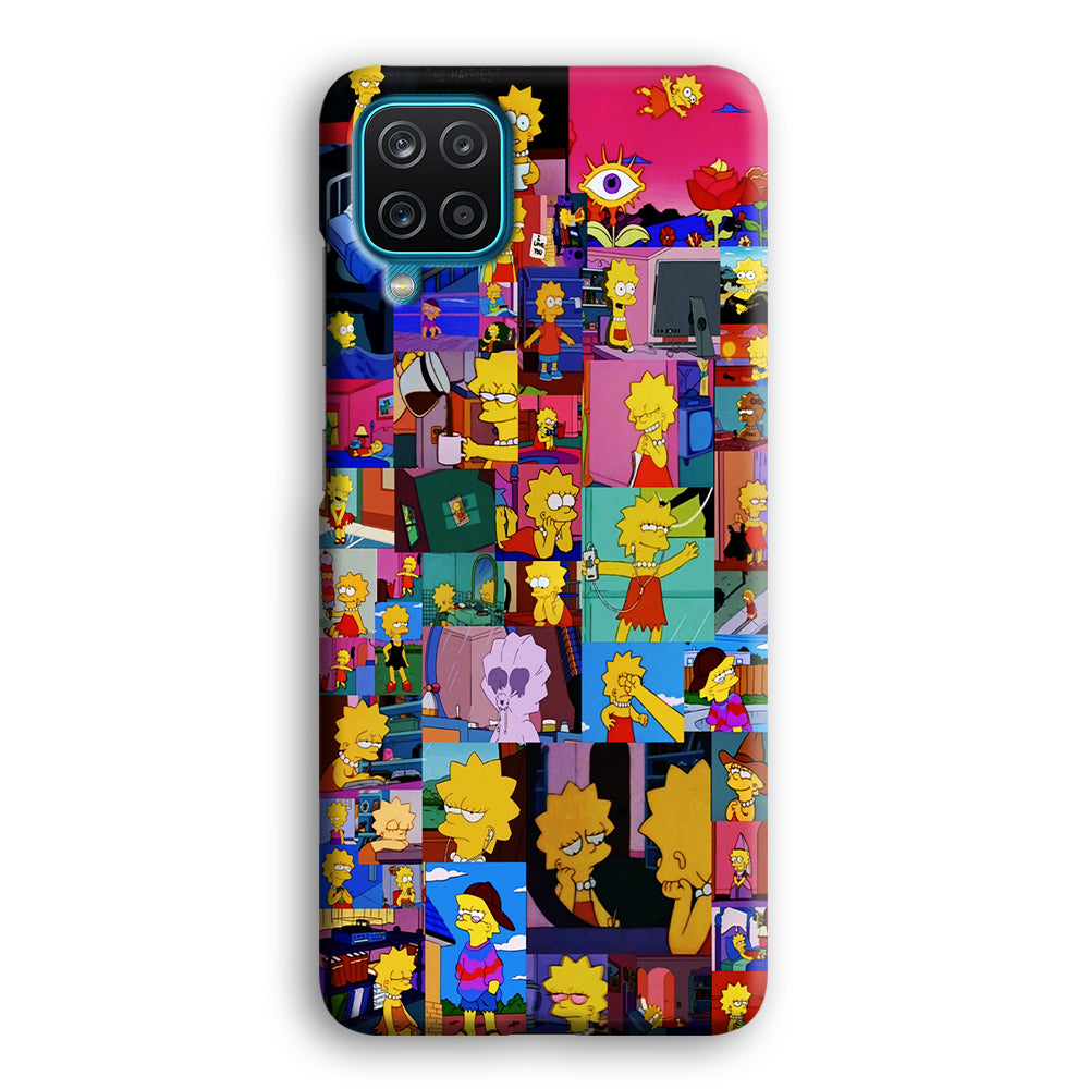 Lisa Simpson Aesthetic Samsung Galaxy A12 Case-Phone Case-3D Case-Altracase