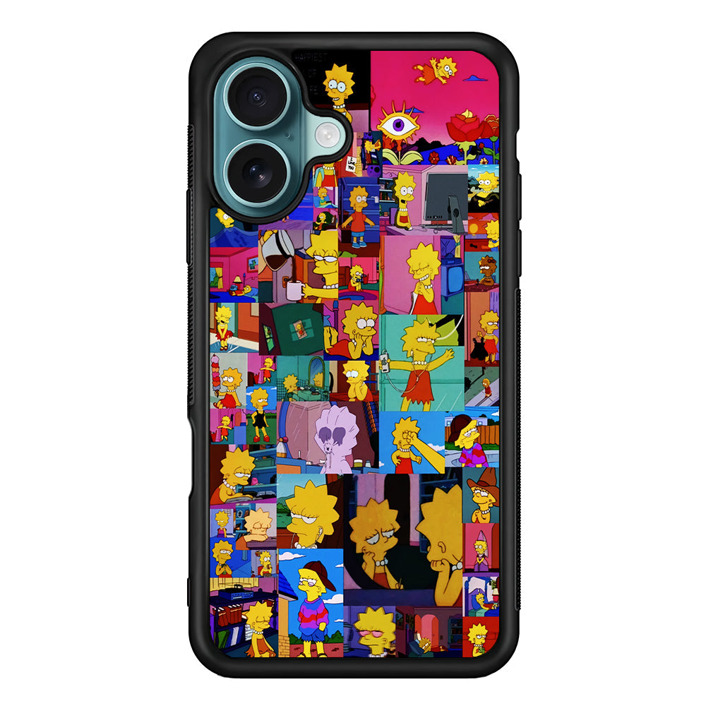 Lisa Simpson Aesthetic iPhone 16 Plus Case - Altracase
