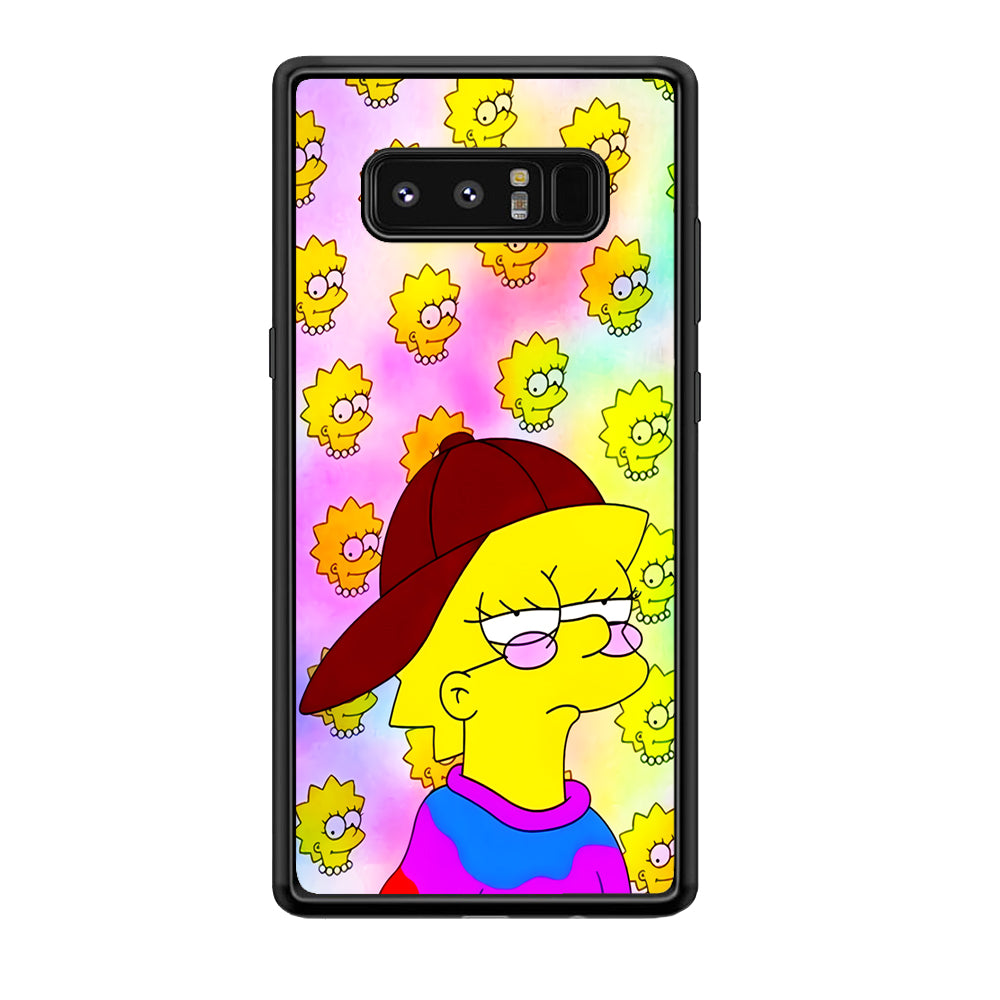 Lisa Simpson Hypebeast Samsung Galaxy Note 8 Case-Phone Case-Tempered Glass Case-Altracase