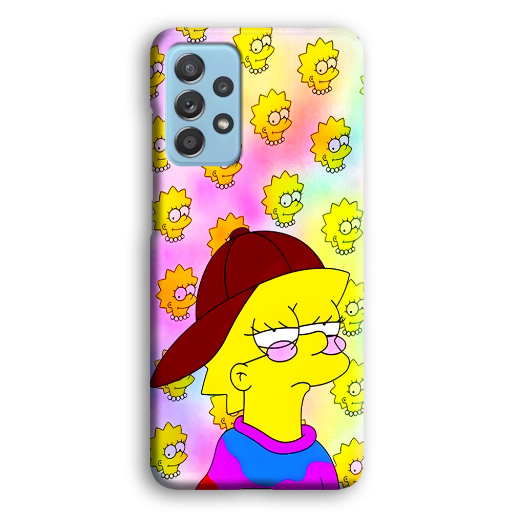 Lisa Simpson Hypebeast Samsung Galaxy A72 Case-Phone Case-3D Case-Altracase