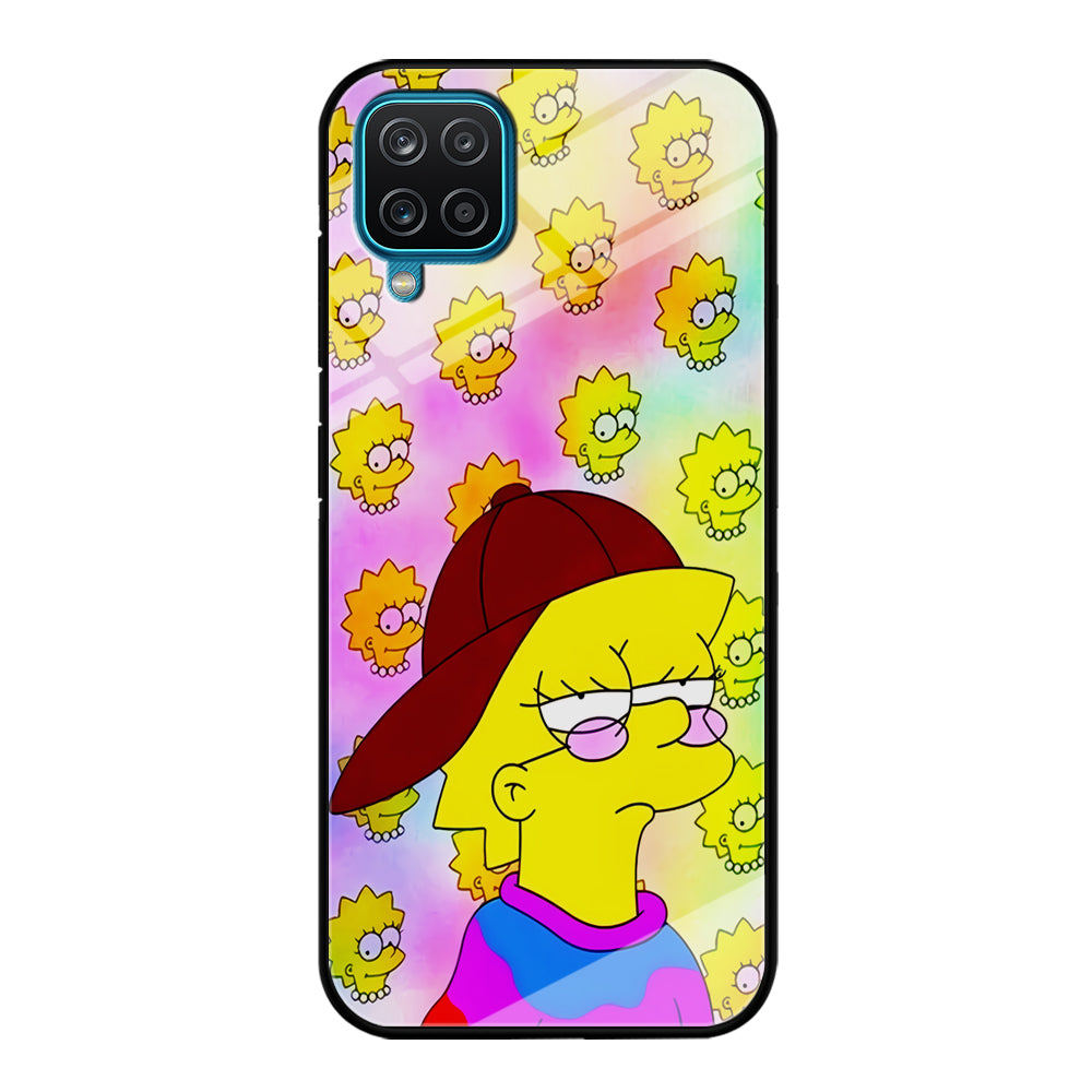 Lisa Simpson Hypebeast Samsung Galaxy A12 Case-Phone Case-Tempered Glass Case-Altracase