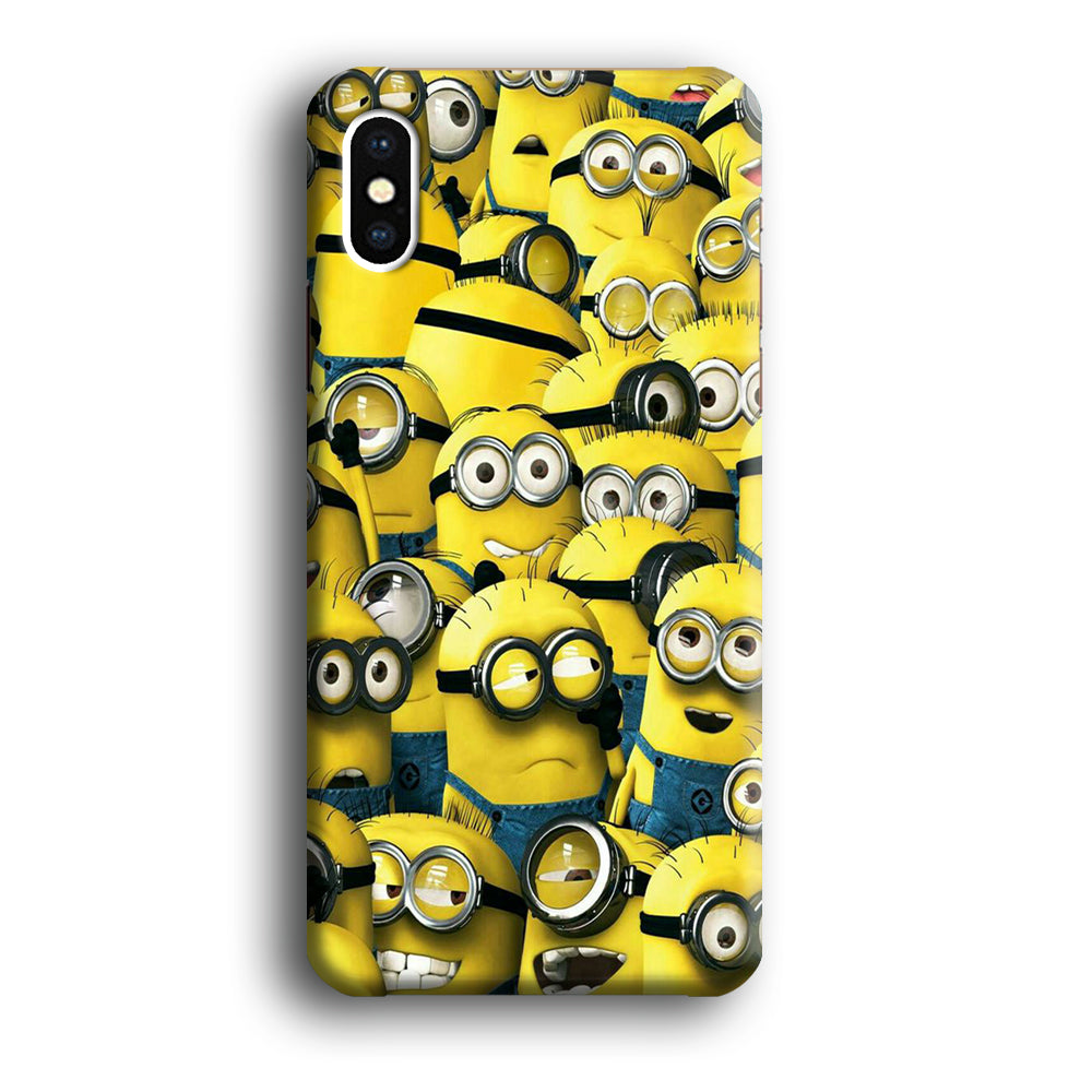 Lots of Minion iPhone Xs Case-Phone Case-3D Case-Altracase