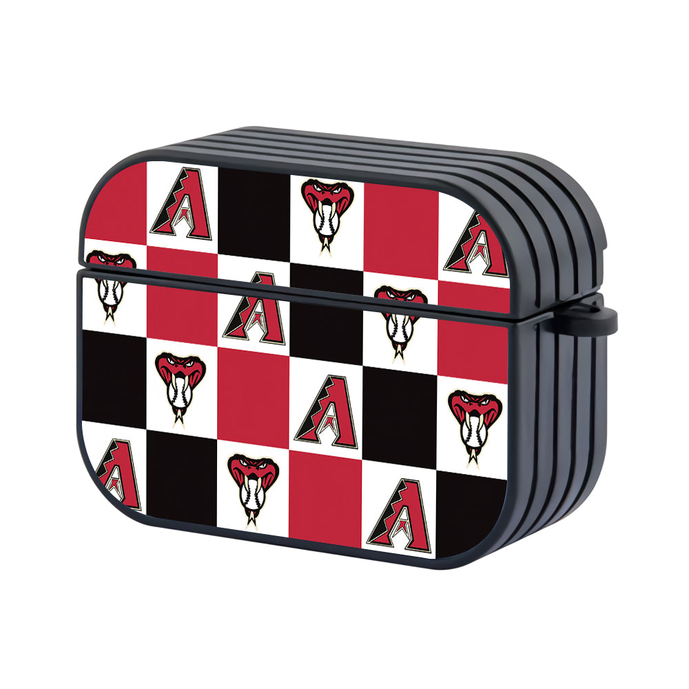 MLB Arizona Diamondbacks Checkered Apple Airpods Pro Case-AirPods Pro Case-Altracase