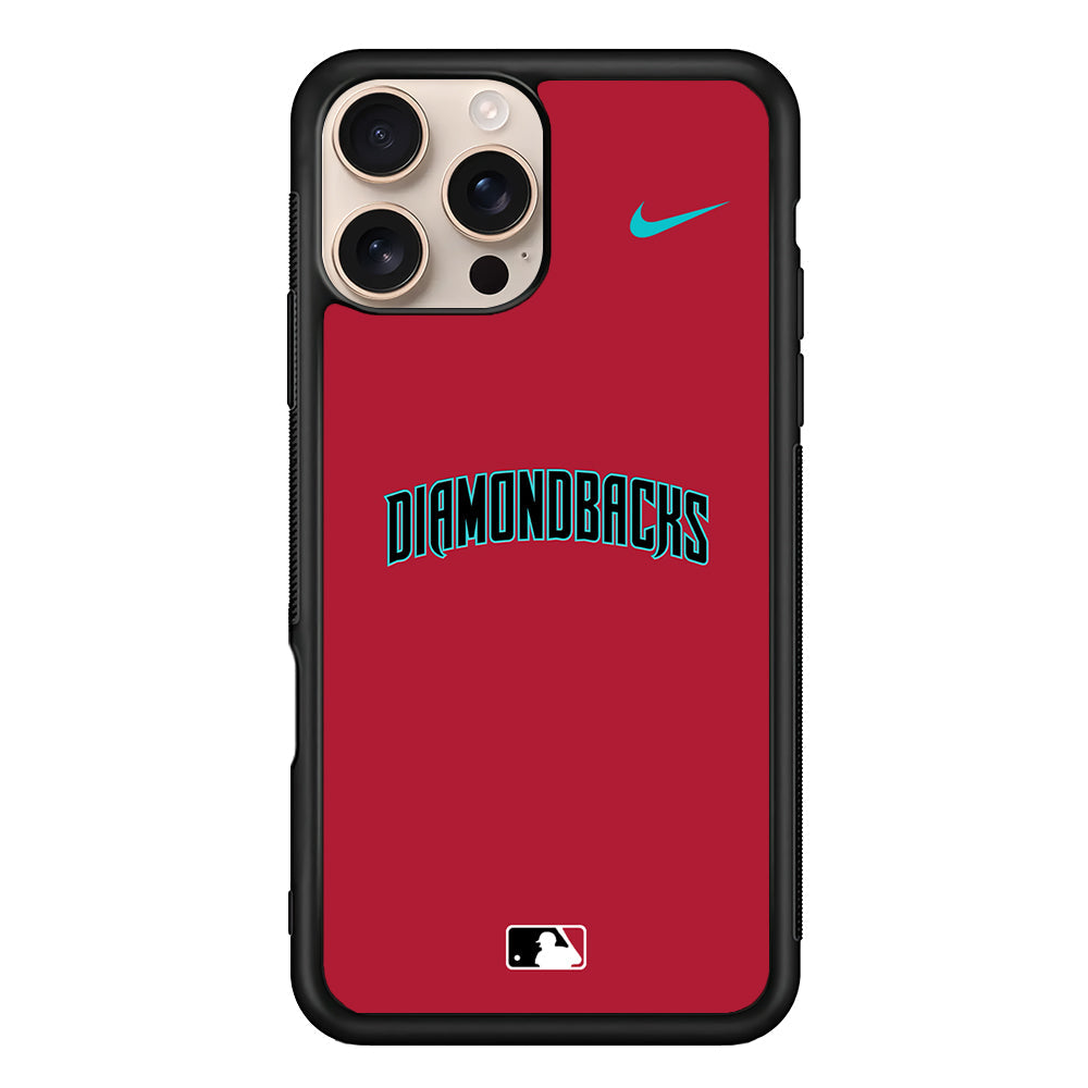 MLB Arizona Diamondbacks Red Nike iPhone 16 Pro Max Case - Altracase