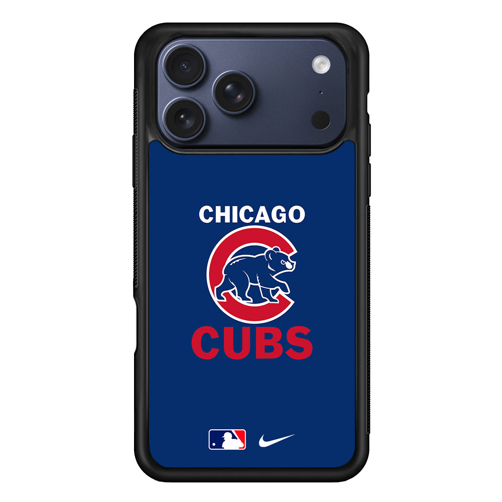 MLB Chicago Cubs Blue Nike iPhone 17 Pro Case - Altracase