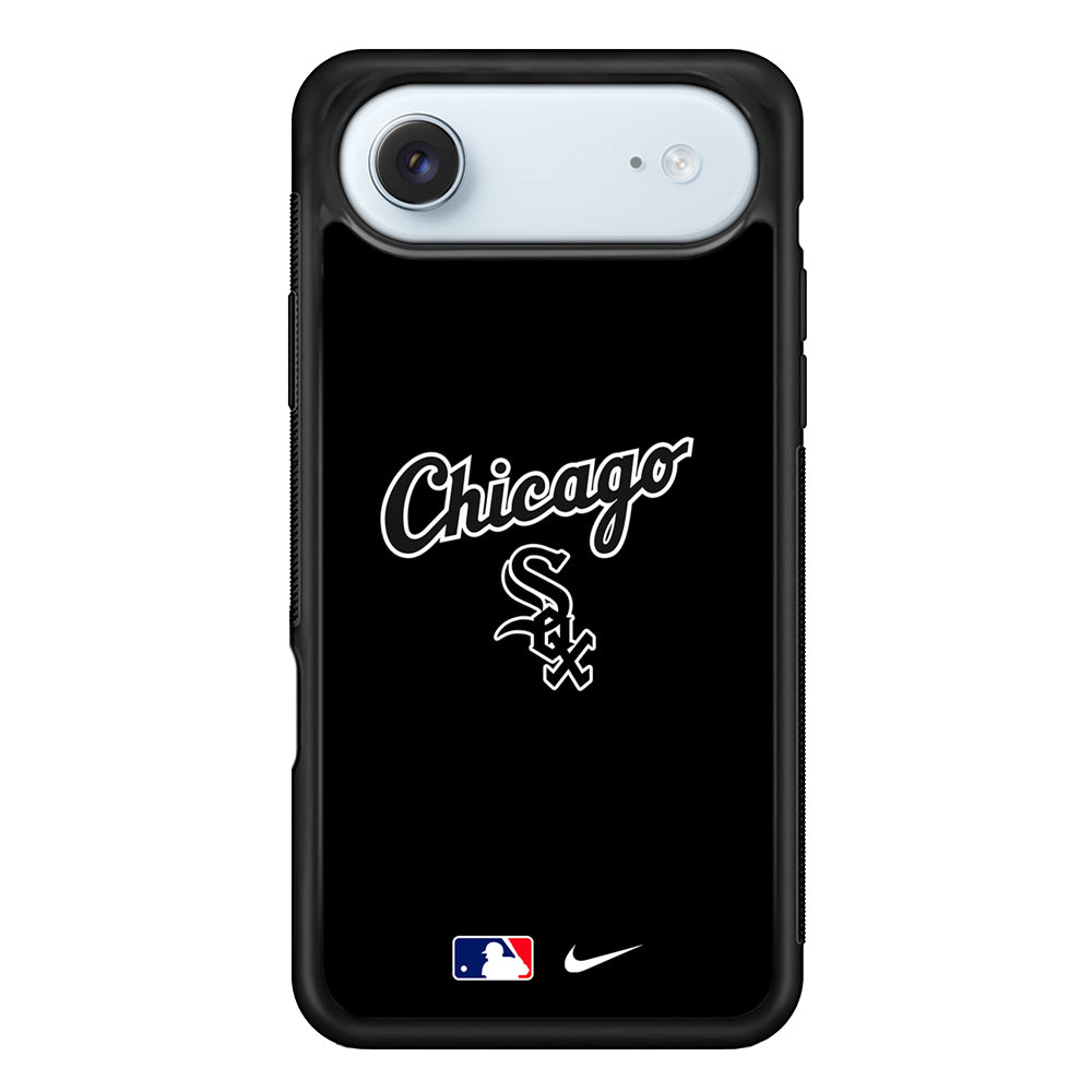 MLB Chicago White Sox Black Nike iPhone 17 Air Case - Altracase