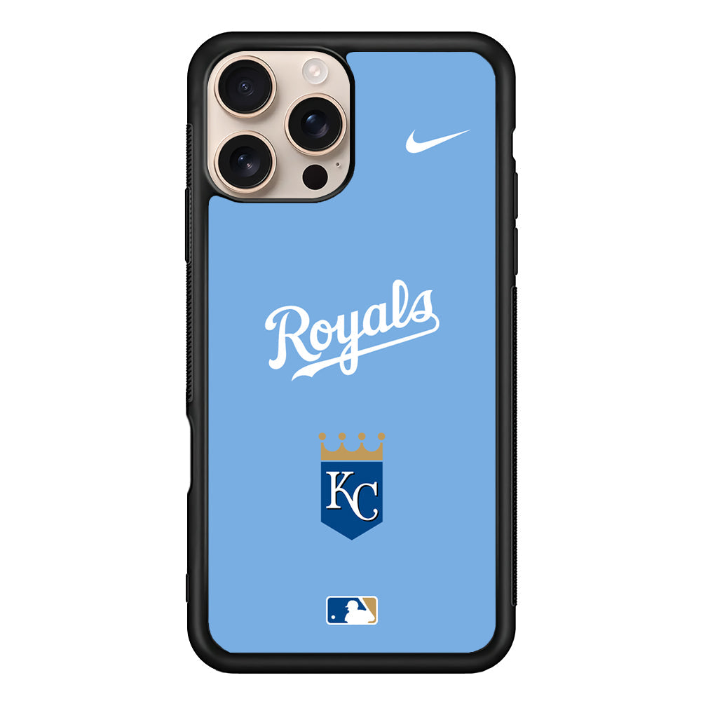 MLB Kansas City Royals Blue Nike iPhone 16 Pro Max Case - Altracase