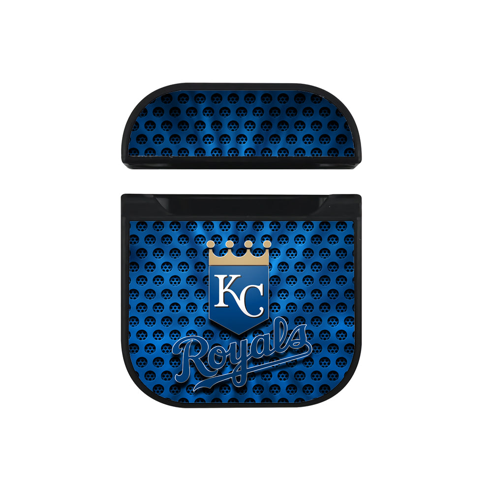 MLB Kansas City Royals Logo Apple AirPods Case-AirPod Case-Black-Altracase