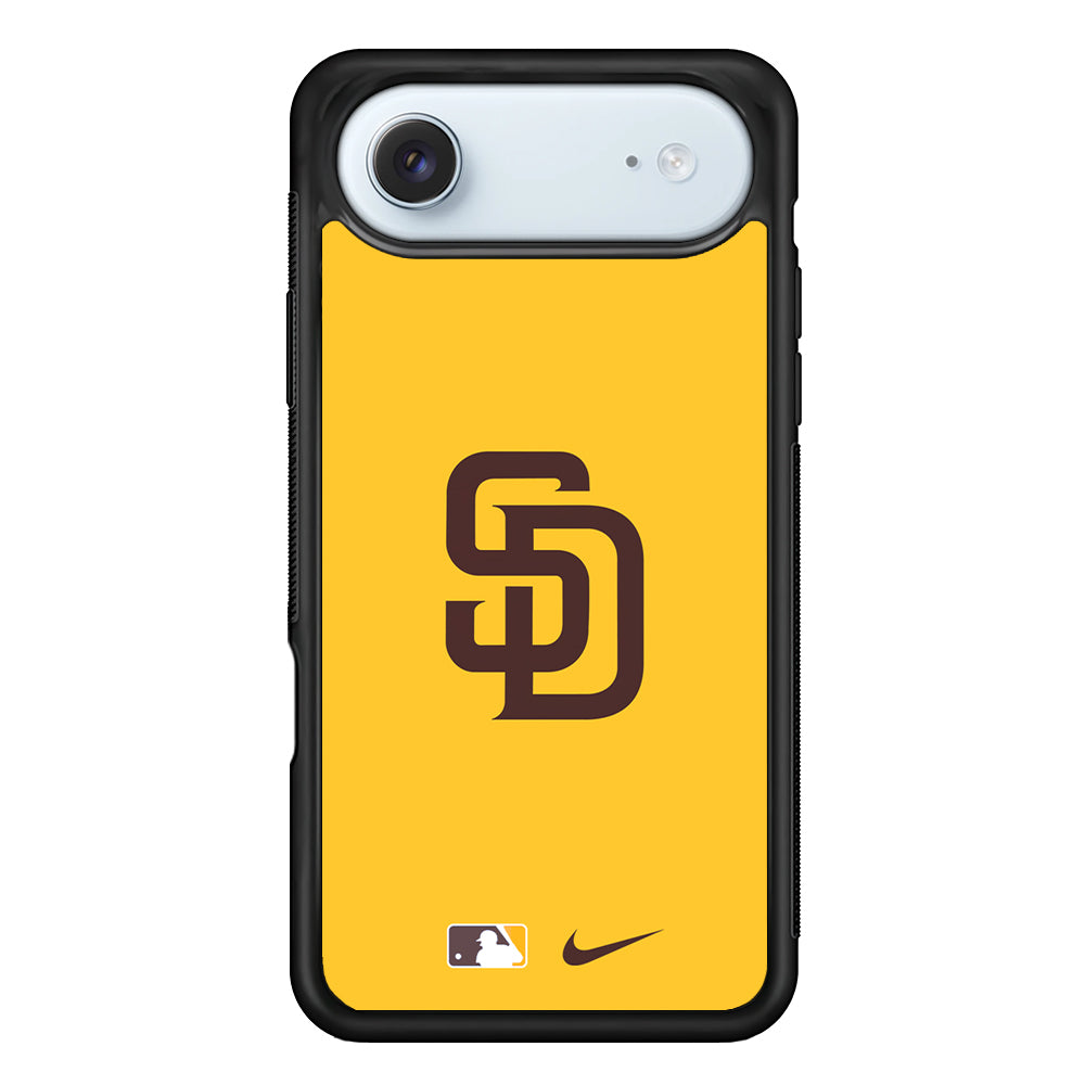 MLB San Diego Padres Yellow Nike iPhone 17 Air Case - Altracase