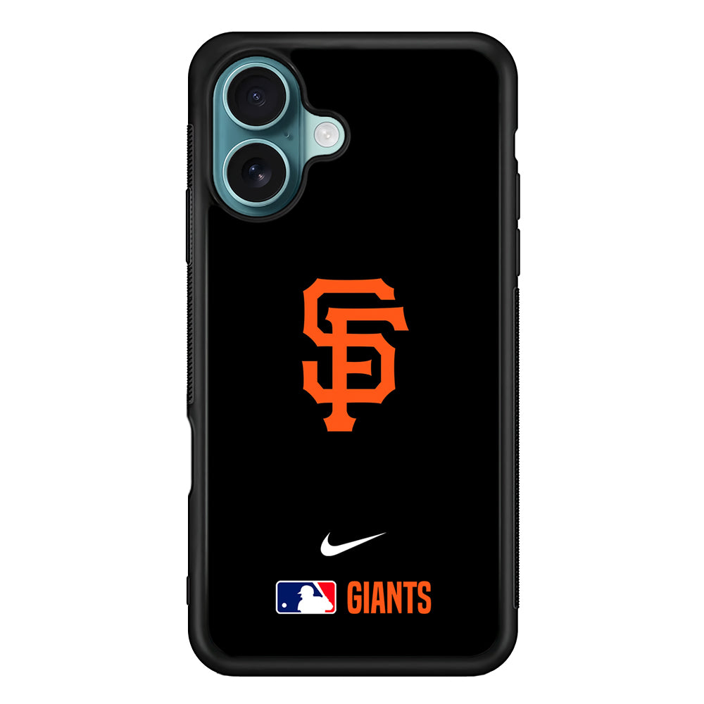 MLB San Francisco Giants Black Nike iPhone 16 Case - Altracase
