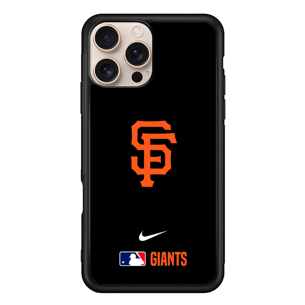 MLB San Francisco Giants Black Nike iPhone 16 Pro Max Case - Altracase