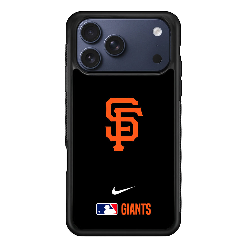 MLB San Francisco Giants Black Nike iPhone 17 Pro Max Case - Altracase