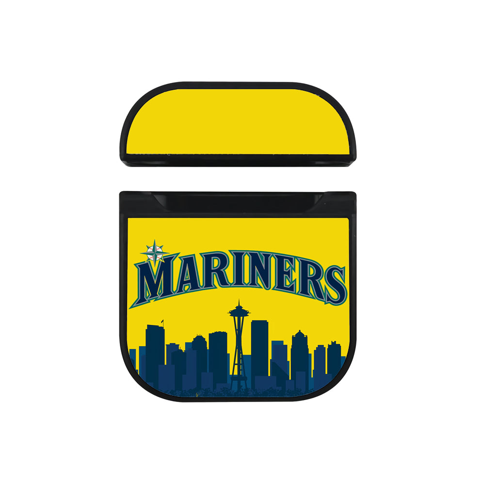 MLB Seattle Mariners City Apple AirPods Case-AirPod Case-Black-Altracase