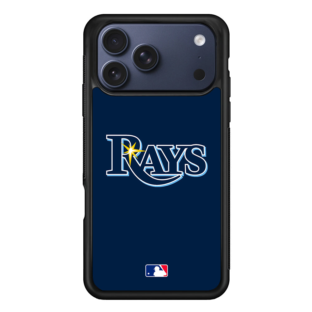 MLB Tampa Bay Rays Blue Logo iPhone 17 Pro Case - Altracase