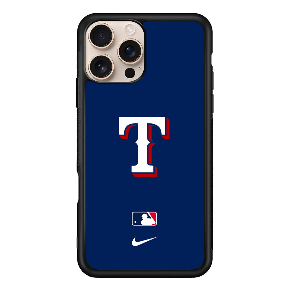 MLB Texas Rangers Blue Nike iPhone 16 Pro Max Case - Altracase