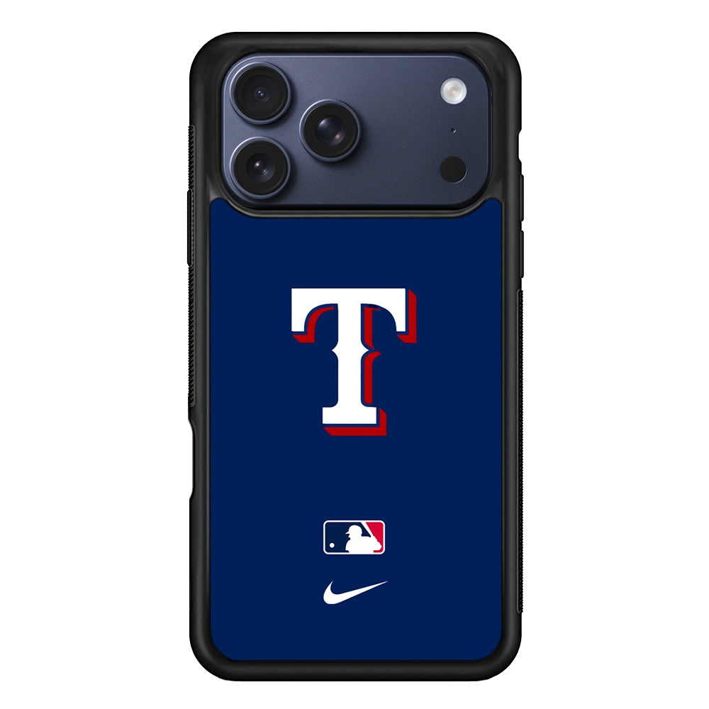 MLB Texas Rangers Blue Nike iPhone 17 Pro Case - Altracase