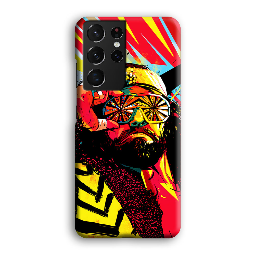 Macho Man Randy Art Samsung Galaxy S21 Ultra Case-Phone Case-3D Case-Altracase