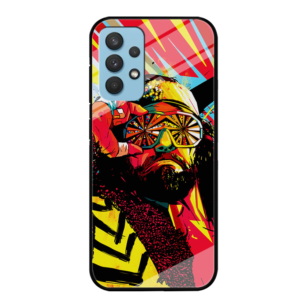 Macho Man Randy Art Samsung Galaxy A32 Case-Phone Case-Tempered Glass Case-Altracase