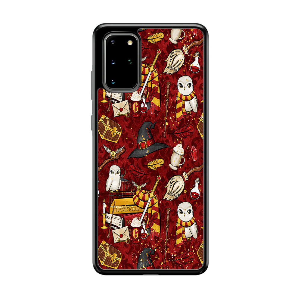 Magic Art Red Samsung Galaxy S20 Plus Case-Phone Case-Tempered Glass Case-Altracase